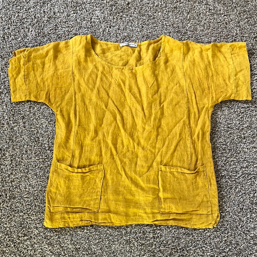 Lightweight sunny summer linen! 🌻